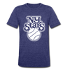 New York Stars T-Shirt (Tri-Blend Super Light) - heather indigo