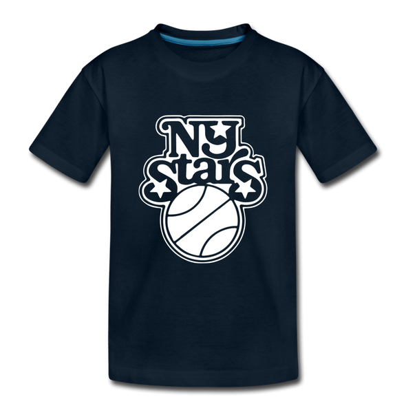 New York Stars T-Shirt (Youth) - deep navy