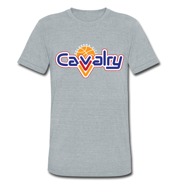 OKC Cavalry T-Shirt (Tri-Blend Super Light) - heather gray