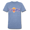 OKC Cavalry T-Shirt (Tri-Blend Super Light) - heather Blue