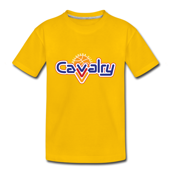 OKC Cavalry T-Shirt (Youth) - sun yellow