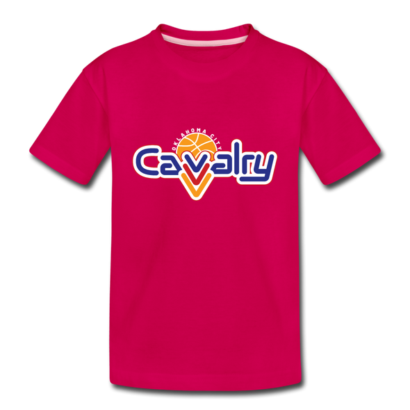 OKC Cavalry T-Shirt (Youth) - dark pink