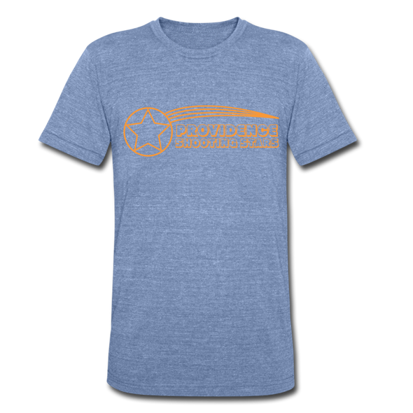 Providence Shooting Stars T-Shirt (Tri-Blend Super Light) - heather Blue