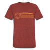 Providence Shooting Stars T-Shirt (Tri-Blend Super Light) - heather cranberry