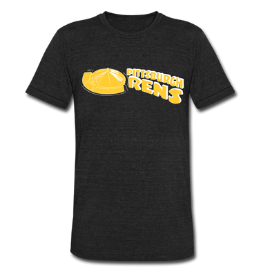 Pittsburgh Rens T-Shirt (Tri-Blend Super Light) - heather black