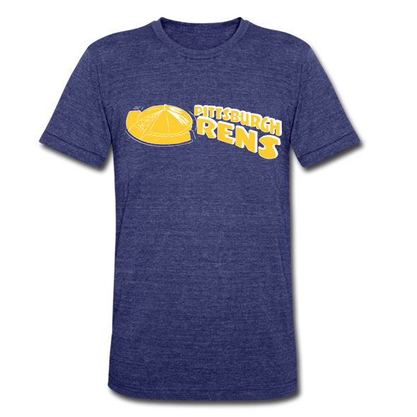 Pittsburgh Rens T-Shirt (Tri-Blend Super Light) - heather indigo