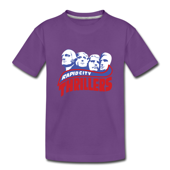 Rapid City Thrillers T-Shirt (Youth) - purple
