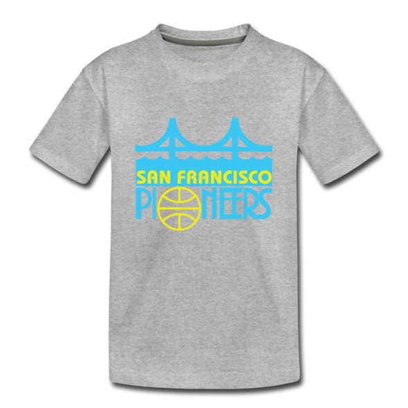 San Francisco Pioneers T-Shirt (Youth) - heather gray
