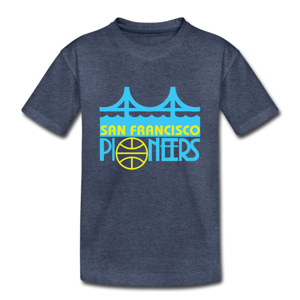 San Francisco Pioneers T-Shirt (Youth) - heather blue