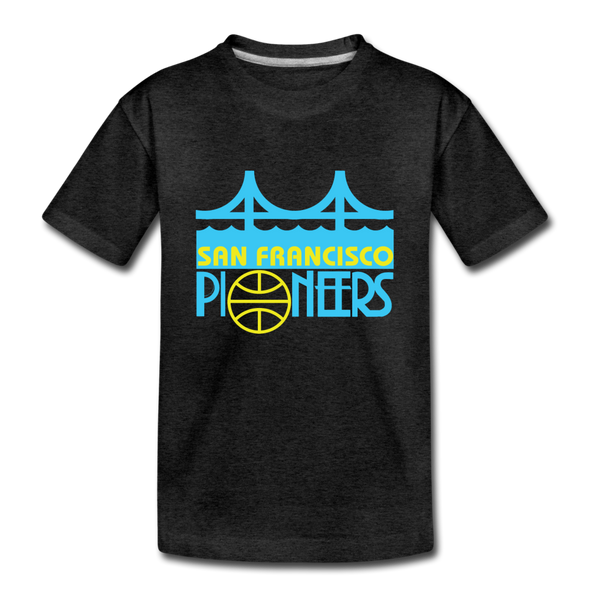 San Francisco Pioneers T-Shirt (Youth) - charcoal gray
