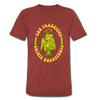 San Francisco Saints T-Shirt (Tri-Blend Super Light) - heather cranberry