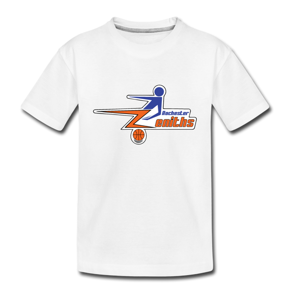 Rochester Zeniths T-Shirt (Youth) - white