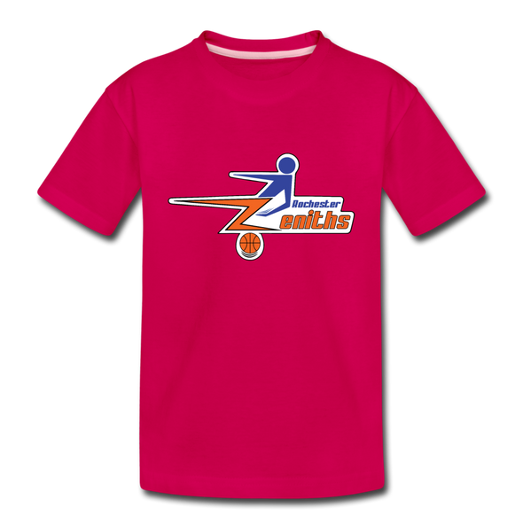 Rochester Zeniths T-Shirt (Youth) - dark pink