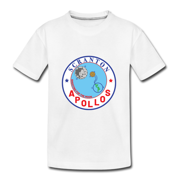 Scranton Apollos T-Shirt (Youth) - white
