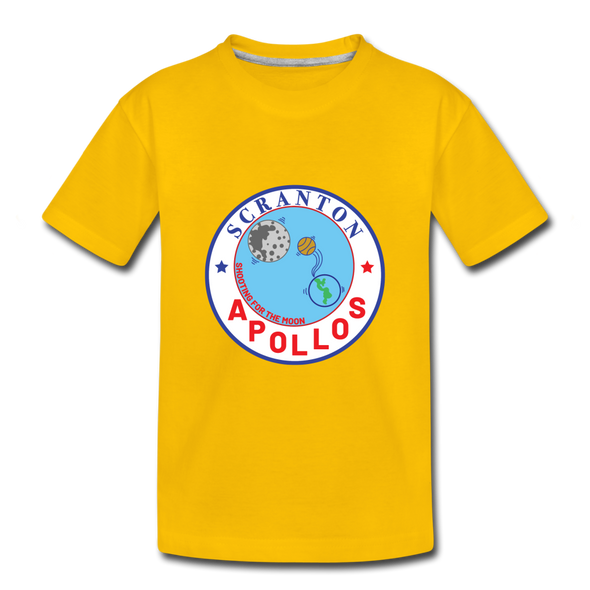 Scranton Apollos T-Shirt (Youth) - sun yellow