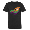 Shreveport Storm T-Shirt (Tri-Blend Super Light) - heather black