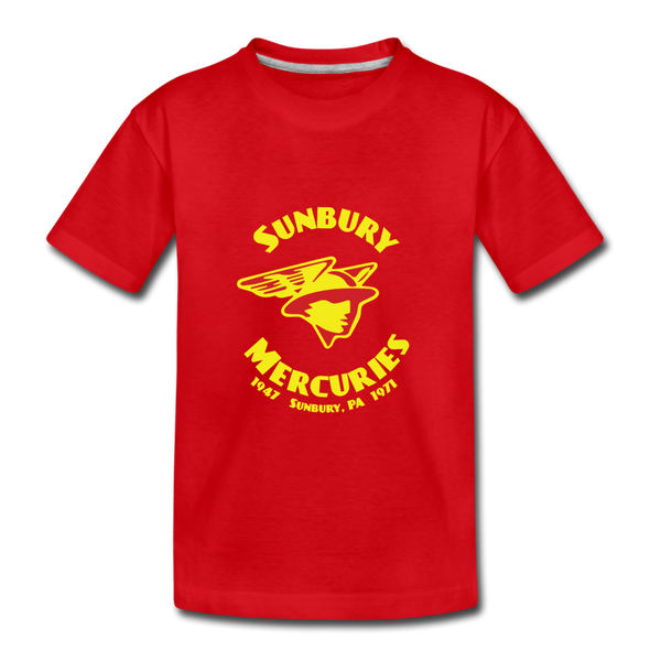 Sunbury Mercuries T-Shirt (Youth) - red