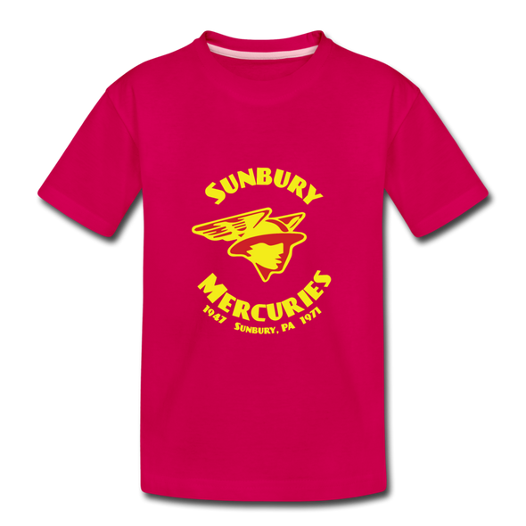 Sunbury Mercuries T-Shirt (Youth) - dark pink