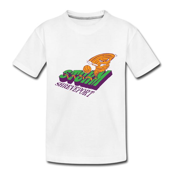 Shreveport Storm T-Shirt (Youth) - white