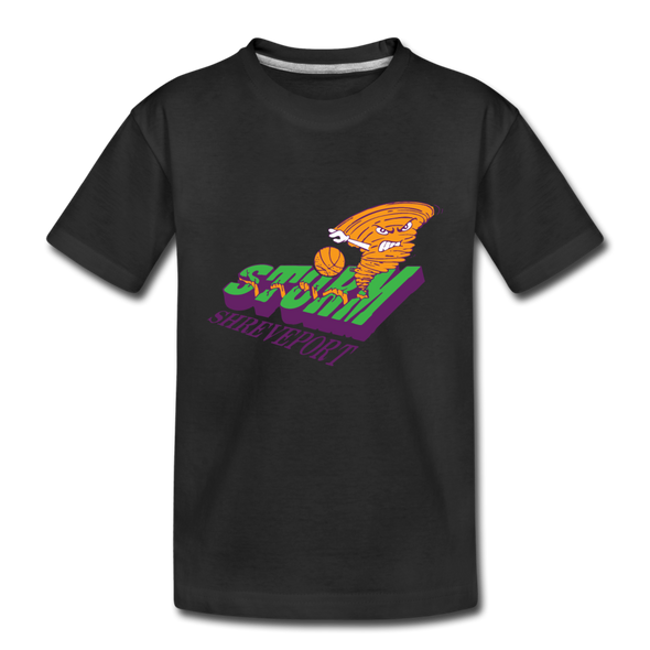 Shreveport Storm T-Shirt (Youth) - black