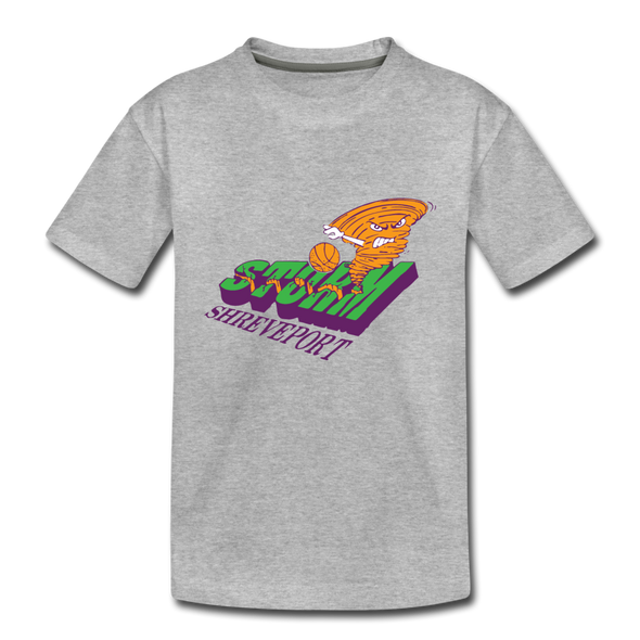 Shreveport Storm T-Shirt (Youth) - heather gray