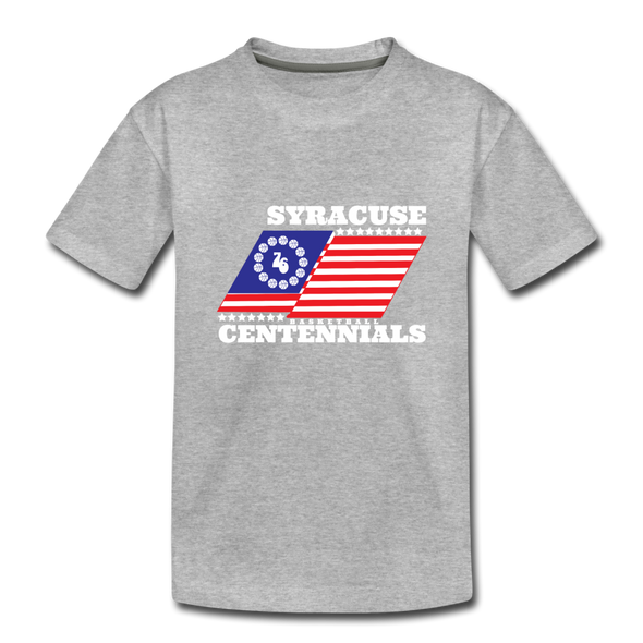 Syracuse Centennials T-Shirt (Youth) - heather gray