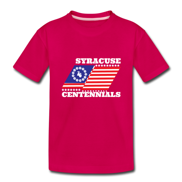 Syracuse Centennials T-Shirt (Youth) - dark pink