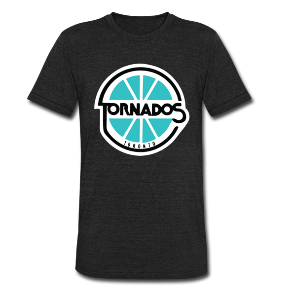 Toronto Tornados T-Shirt (Tri-Blend Super Light) - heather black