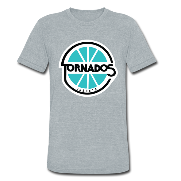 Toronto Tornados T-Shirt (Tri-Blend Super Light) - heather gray