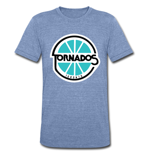 Toronto Tornados T-Shirt (Tri-Blend Super Light) - heather Blue
