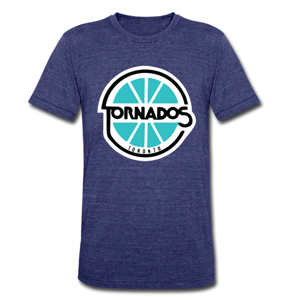 Toronto Tornados T-Shirt (Tri-Blend Super Light) - heather indigo