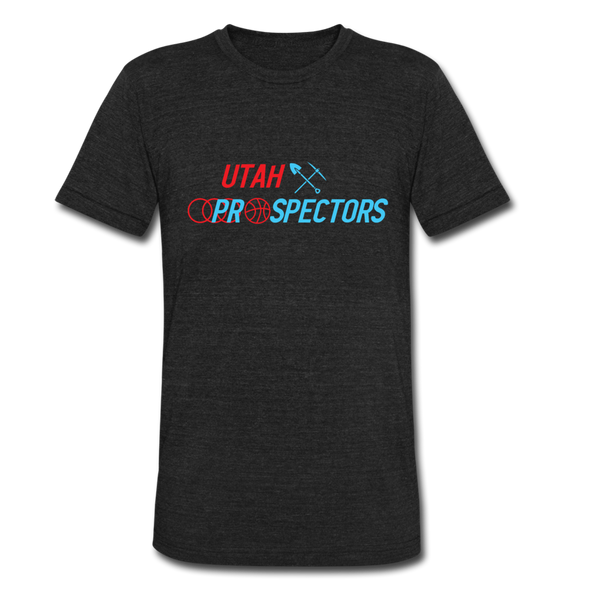 Utah Prospectors T-Shirt (Tri-Blend Super Light) - heather black