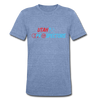 Utah Prospectors T-Shirt (Tri-Blend Super Light) - heather Blue