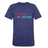 Utah Prospectors T-Shirt (Tri-Blend Super Light) - heather indigo