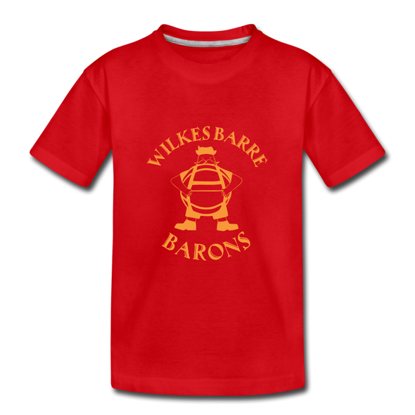 Wilkes Barre Barons T-Shirt (Youth) - red