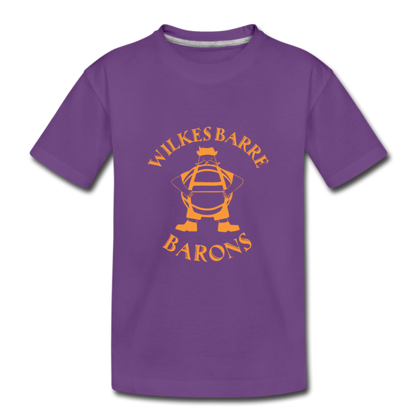 Wilkes Barre Barons T-Shirt (Youth) - purple