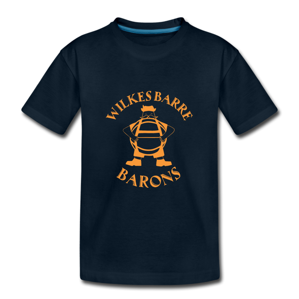 Wilkes Barre Barons T-Shirt (Youth) - deep navy