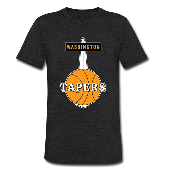 Washington Tapers T-Shirt (Tri-Blend Super Light) - heather black