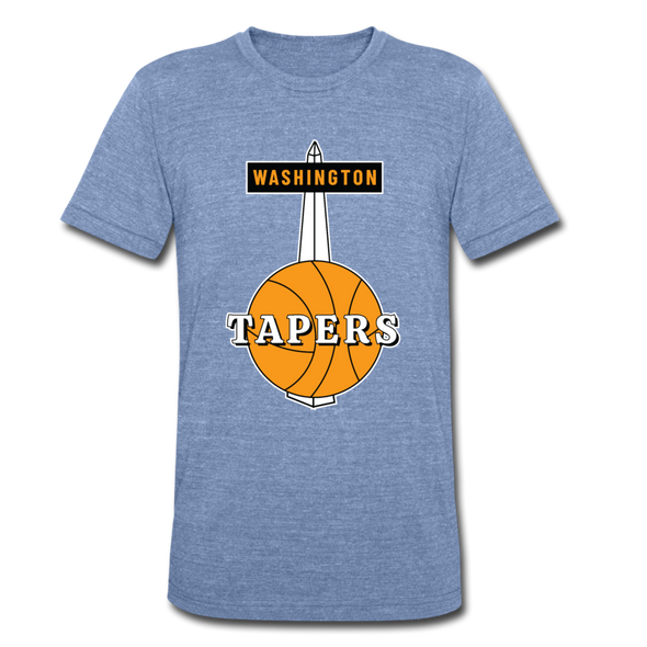 Washington Tapers T-Shirt (Tri-Blend Super Light) - heather Blue