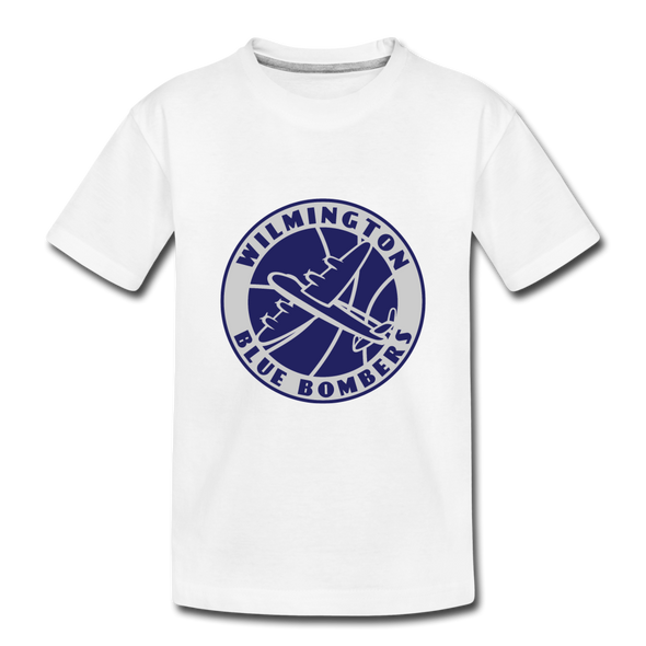 Wilmington Blue Bombers T-Shirt (Youth) - white