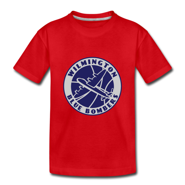 Wilmington Blue Bombers T-Shirt (Youth) - red
