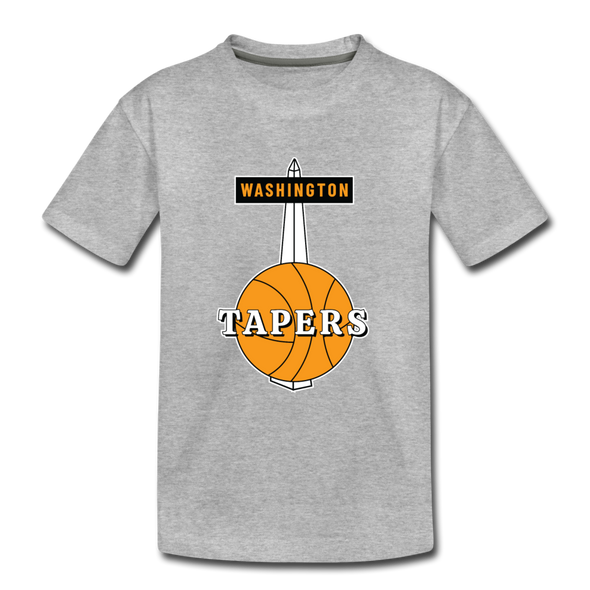 Washington Tapers T-Shirt (Youth) - heather gray
