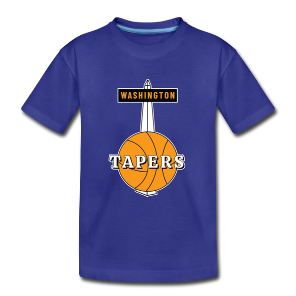Washington Tapers T-Shirt (Youth) - royal blue