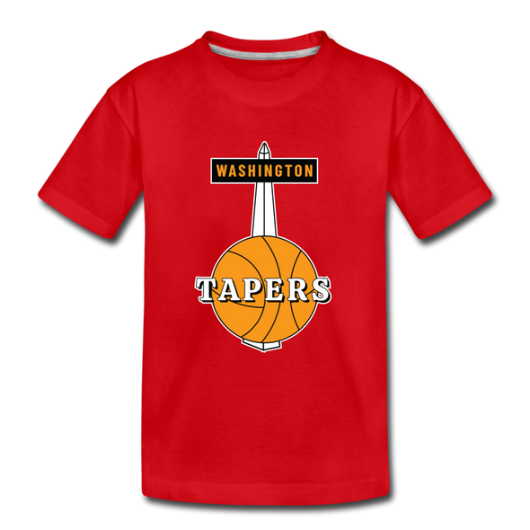 Washington Tapers T-Shirt (Youth) - red
