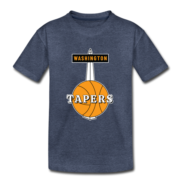 Washington Tapers T-Shirt (Youth) - heather blue