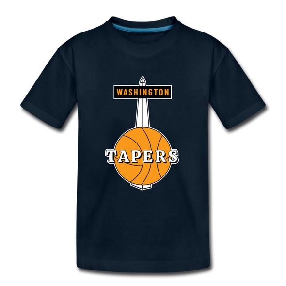 Washington Tapers T-Shirt (Youth) - deep navy