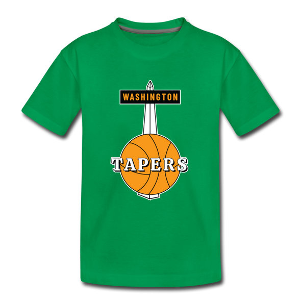 Washington Tapers T-Shirt (Youth) - kelly green