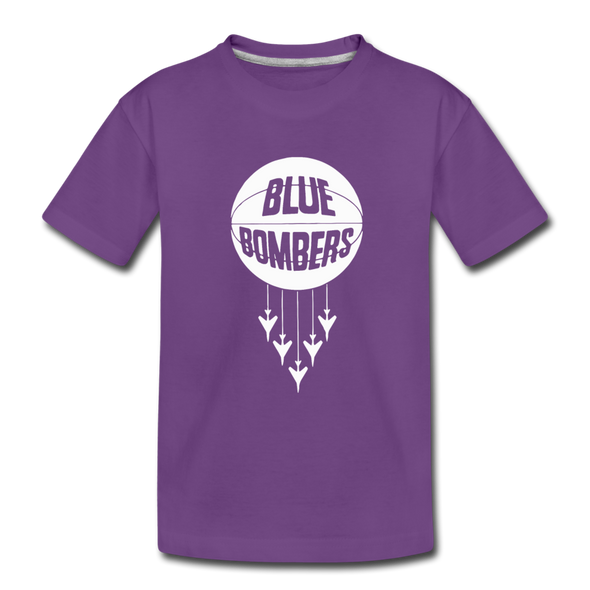 Wilmington Blue Bombers T-Shirt (Youth) - purple