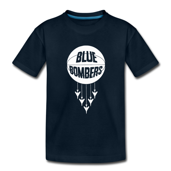 Wilmington Blue Bombers T-Shirt (Youth) - deep navy