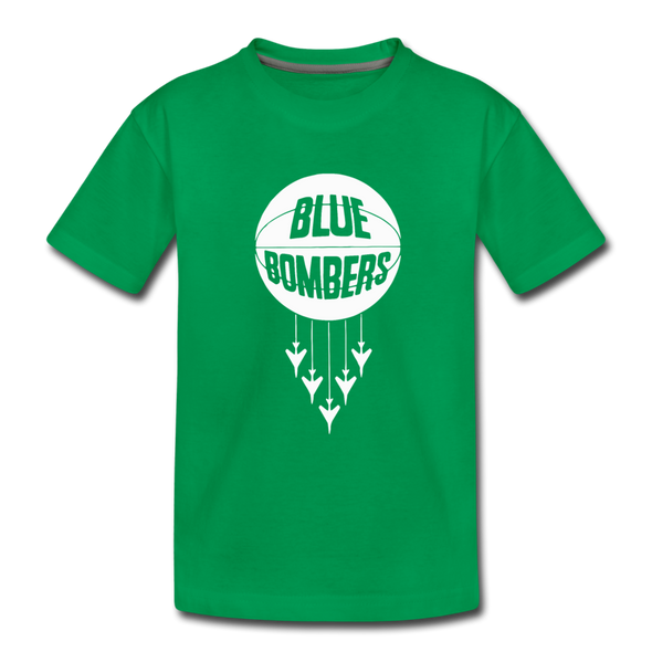 Wilmington Blue Bombers T-Shirt (Youth) - kelly green